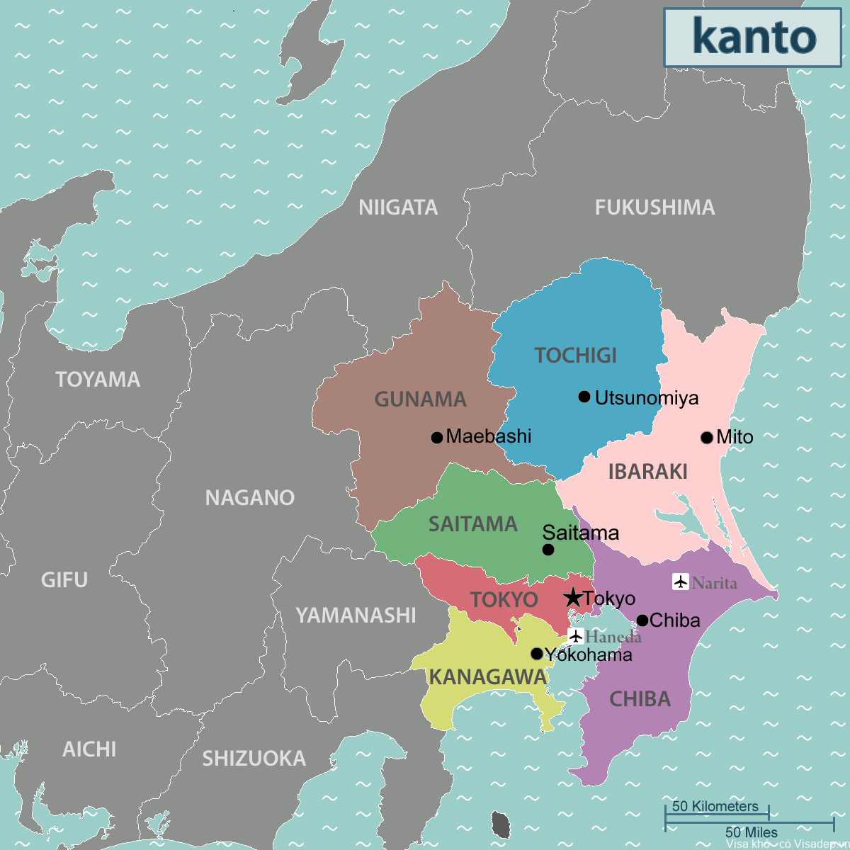 danh sách 47 tỉnh thành phố của Nhật Bản