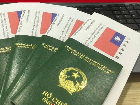 kinh nghiệm xin visa đài loan tự túc 2020
