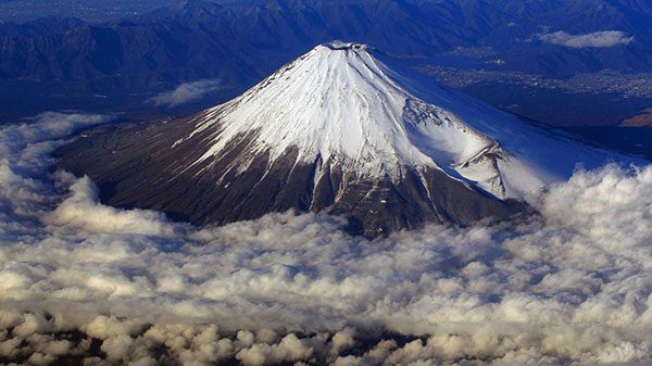 Những ngọn núi lửa ở Nhật Bản
