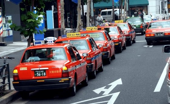 Taxi ở Nhật Bản