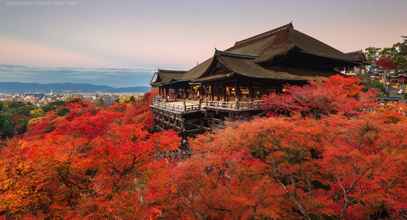 những ngôi chùa nổi tiếng ở Nhật Bản